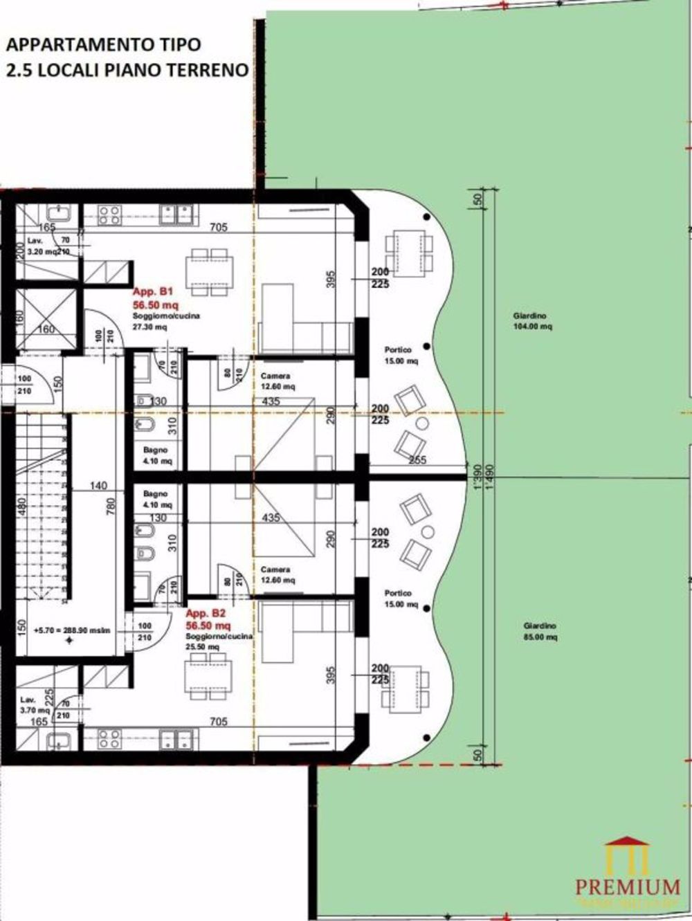 Wohnungen 4.5 Zimmer in Lumino - Bild 6