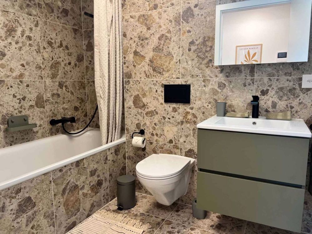 Ideal für Investoren – Schönes neues 2.5-Zimmer-Apartment - Salle de bains