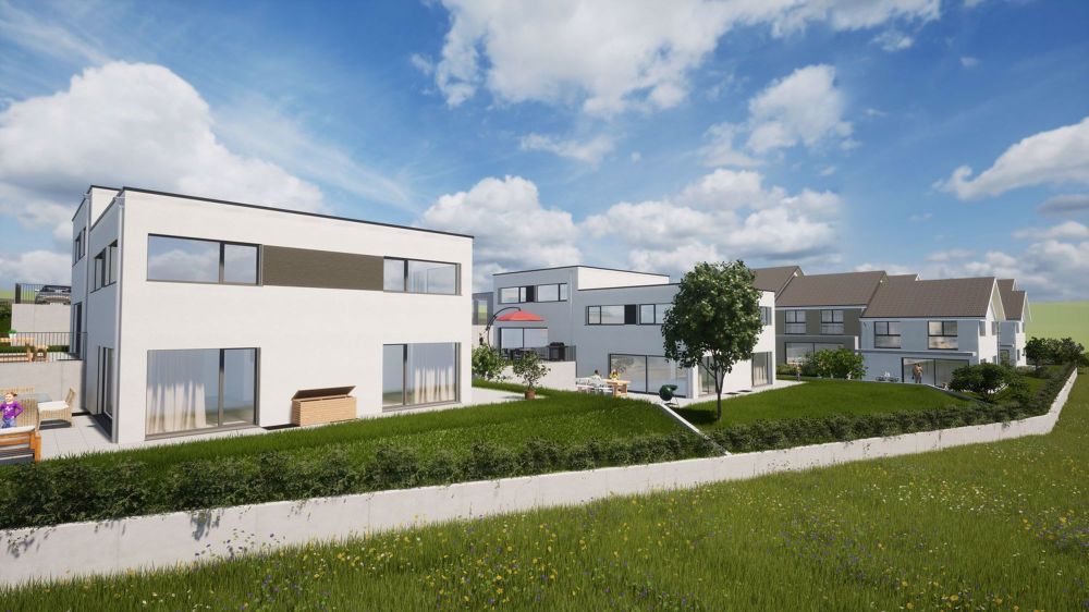 NEUBAU VIER DOPPELEINFAMILIENHÄUSER UND SECHS REIHENEINFAMILIENHÄUSER, NIEDERDORF - Bild 5