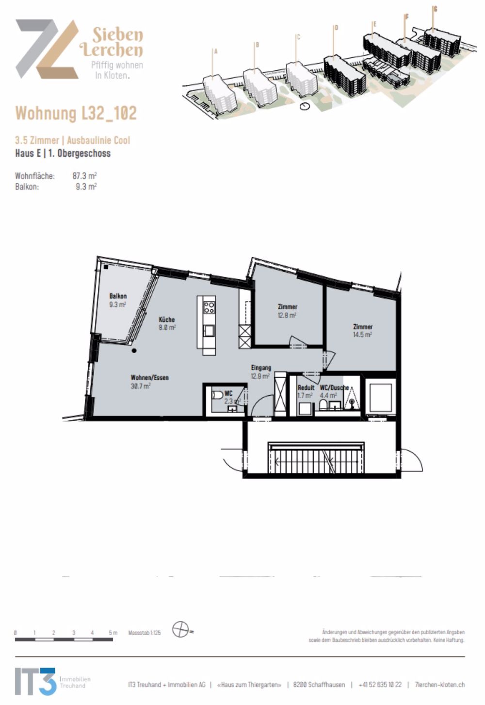 Neubauwohnung in der Überbauung «7 Lerchen» - Ihr modernes Zuhause in Kloten - Bild 4