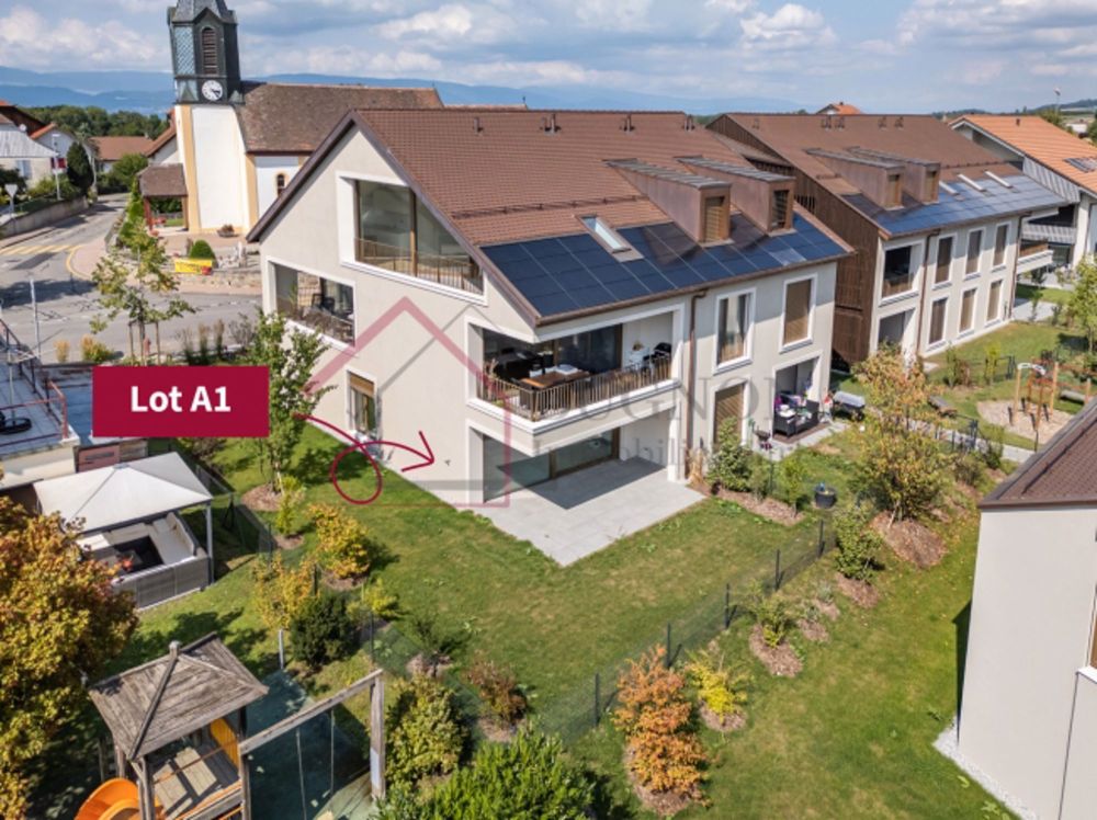 Appartement PPE de 4,5 pièces de 128 m2 avec jardin privatif - Bild 2