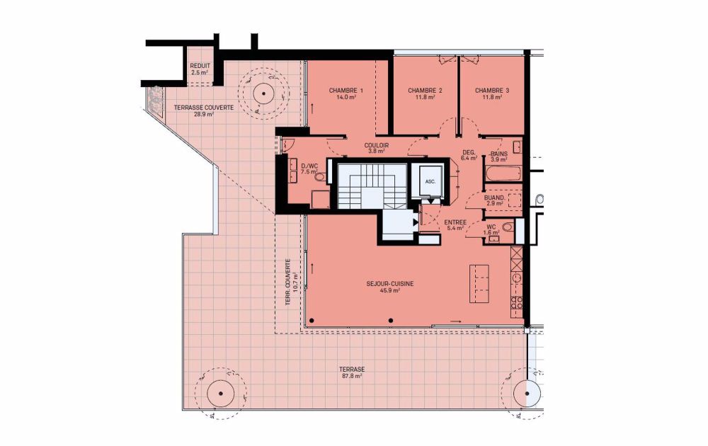 Nouvelle promotion : attique de 4.5 pièces avec rooftop terrasse - Bild 11