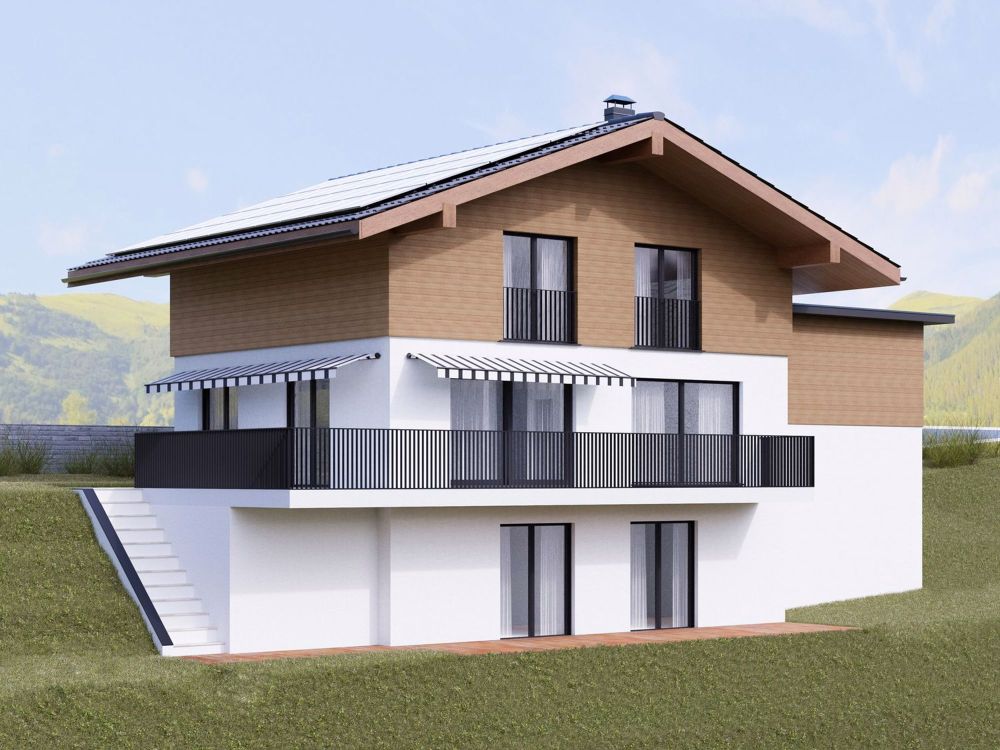 Neubau 6-Zimmer-Einfamilienhaus mit herrlichem Bergblick - Bild 1