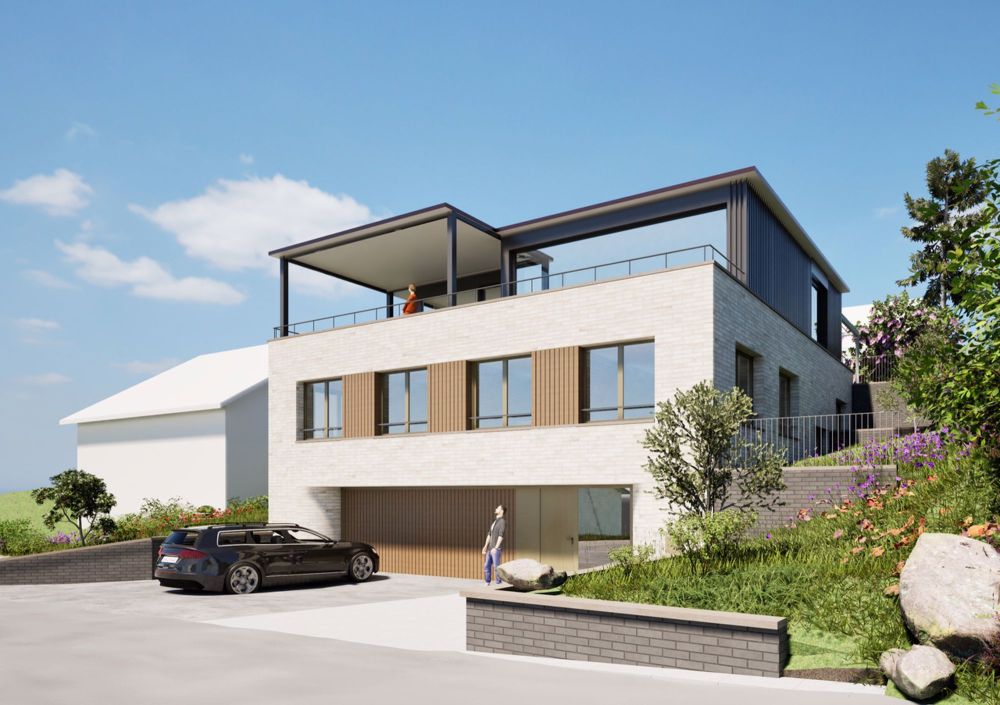 Villa Panorama, Ihr Traumhaus mit Blick bis in die Alpen - Bild 6