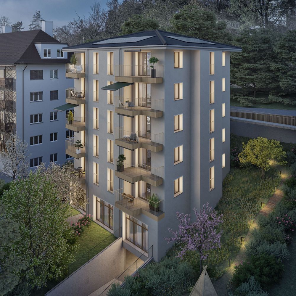 Balkone der Unterwälder: 4.5-Zimmer-Wohnung in der Stadt Freiburg - Bild 7