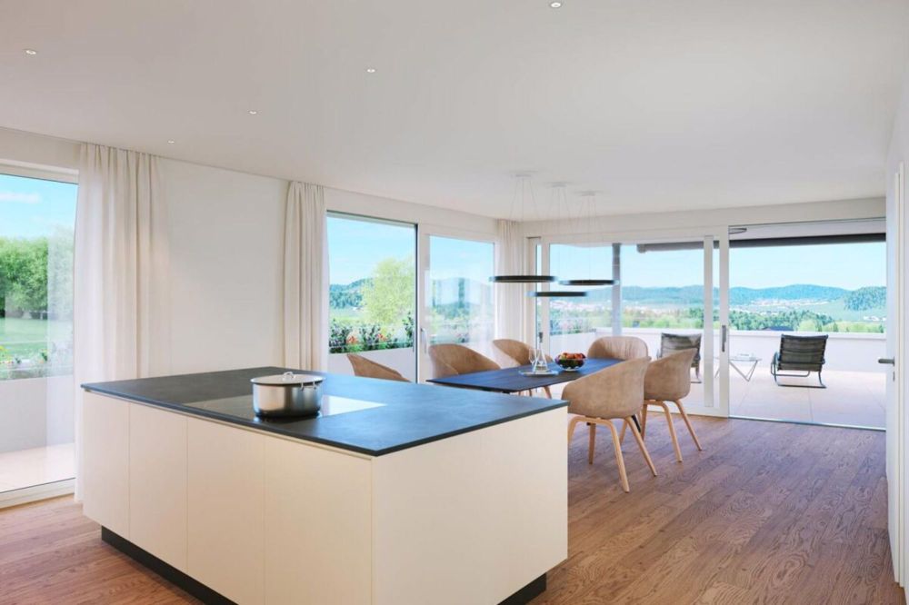 Neubauprojekt "Sonnenwiese" - 5.5 Zimmer Attikawohnung im 2. OG (Wohnung Nr. 7) - Bild 1