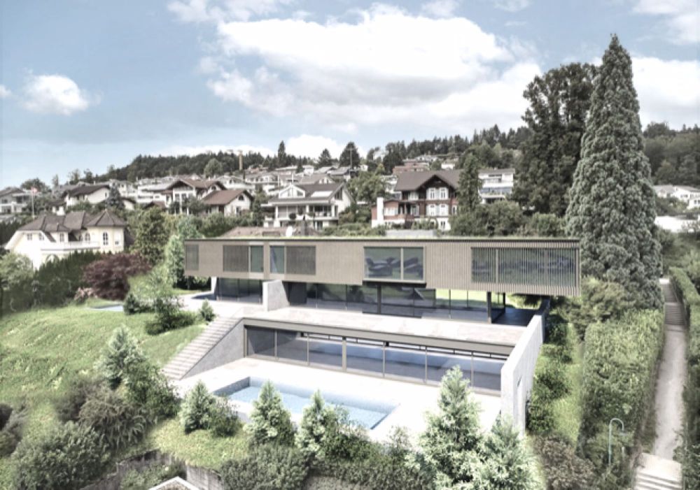 Neubau! Luxuriöses Anwesen mit Pool in begehrter Horwer Lage - Bild 1
