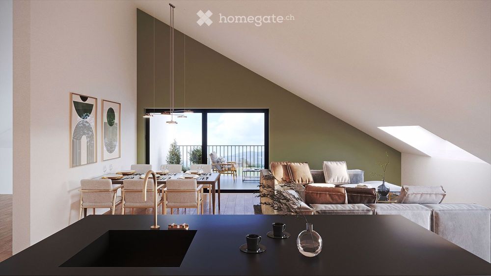 Magnifique appartement en attique de 4,5 pièces à Montagny-près-Yverdon - Bild 3