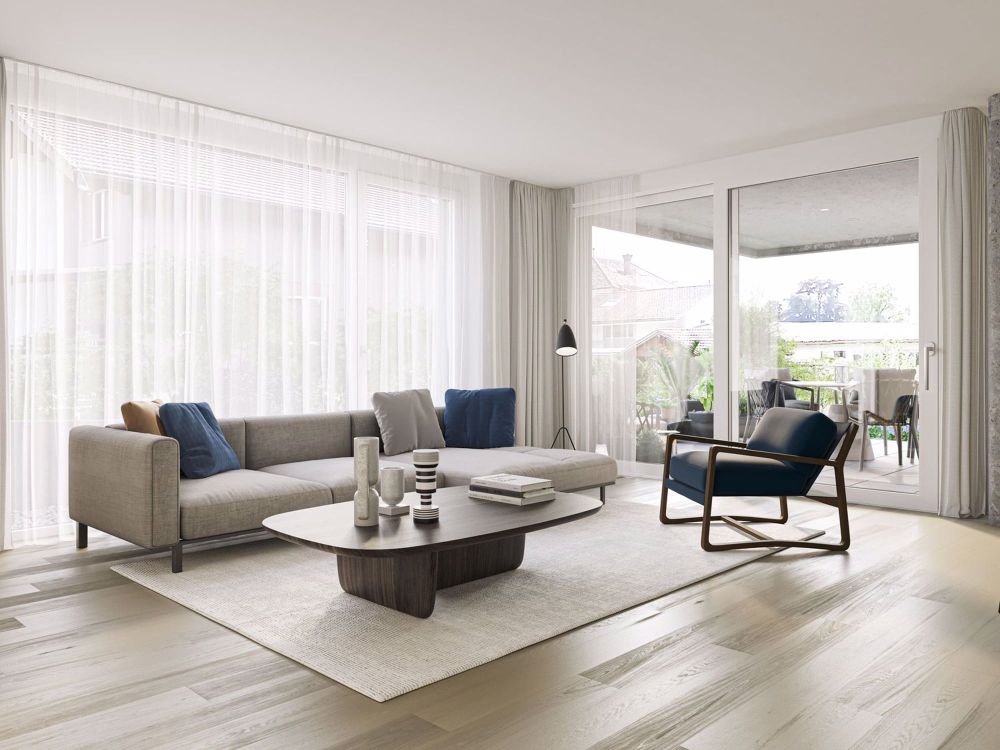 «Bächi» Hünibach - exklusive, moderne Gartenwohnung am Hünibach - Bild 5