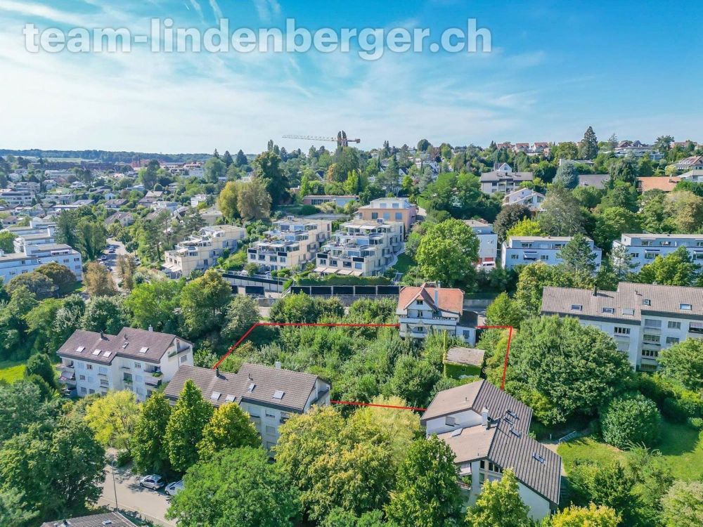 Neubauprojekt - 2½ Zi.-Wohnung 2.OG W9 - Parzelle markiert (Stand August 2025)