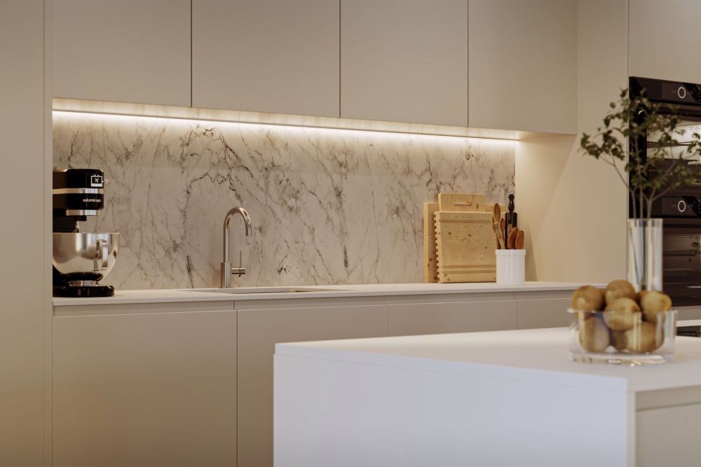 Perfekte Balance zwischen Luxus und Gemütlichkeit - Baustart ist er... - Close-up Küche