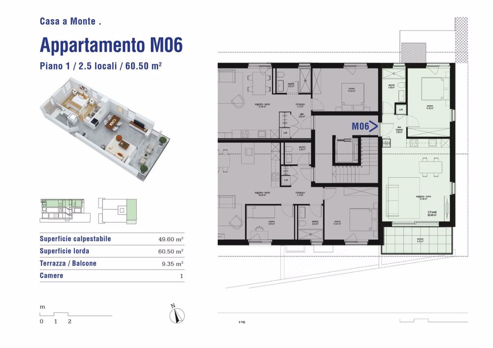 Neue 2.5-Zimmer-Wohnungen in Cadenazzo - Bild 13