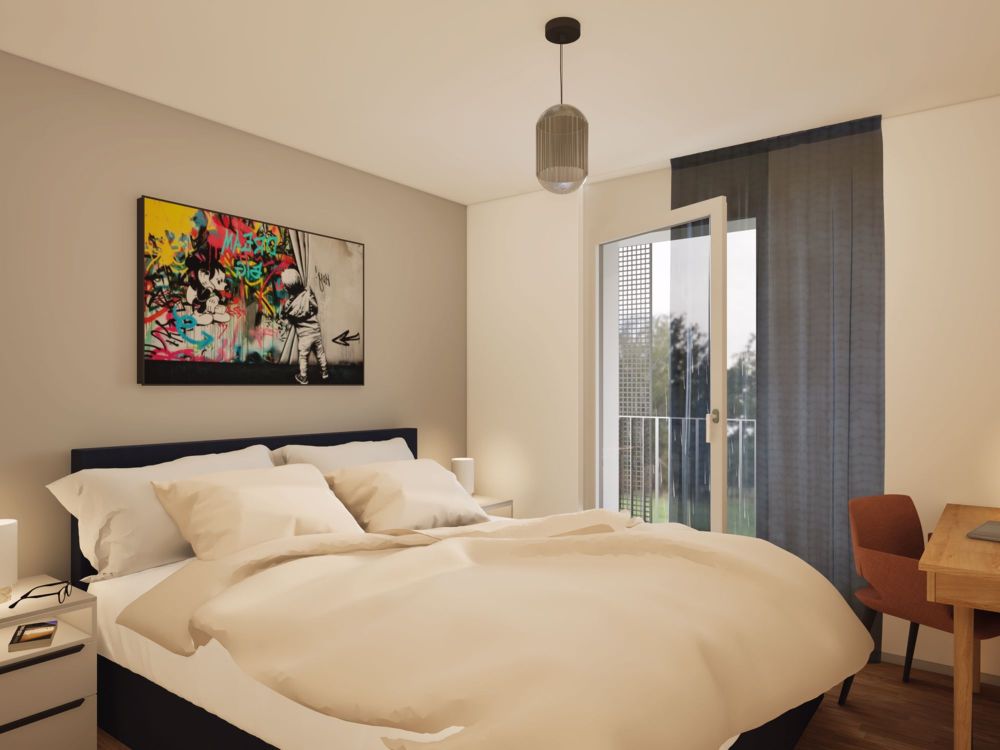 Möblierte Apartments im Lisbon-Style direkt am Bahnhof Muttenz - Bild 2
