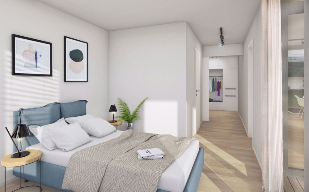 EXKLUSIV WOHNEN AUF DREI ETAGEN - NEUBAU-MAISONETTE-WOHNUNG MIT DACHTERRASSE - Bild 3