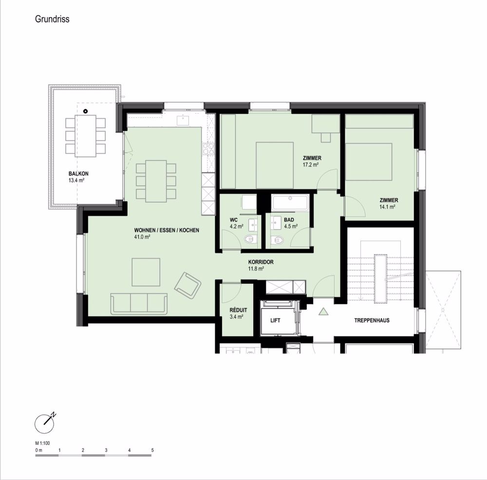 Modernes Wohnen mit Alpenblick – 3.5- und 4.5-Zimmer-Wohnungen am Rötiweg (1 / 3 / 5 / 7) - Bild 4
