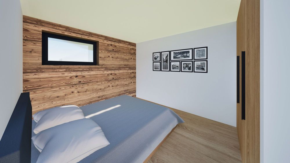 Appartement de charme dans une ancienne grange rénovée à Champsec - chambre 2