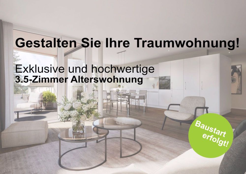 Traumwohnung mitgestalten: Exklusive 3.5-Zimmer-Wohnung an ruhiger und zentraler Lage - Bild 1
