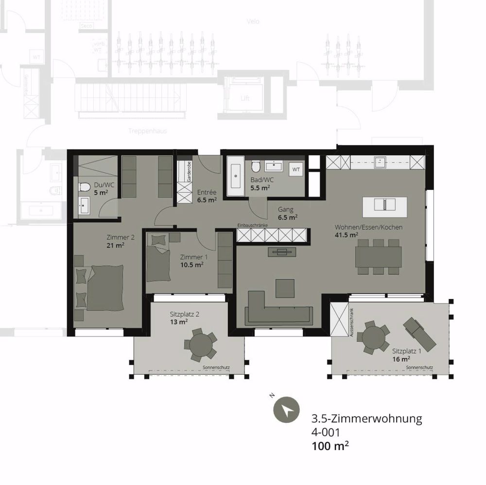 Charmante Erdgeschosswohnung mit exklusiver Gartenfläche zur Sondernutzung - Bild 10