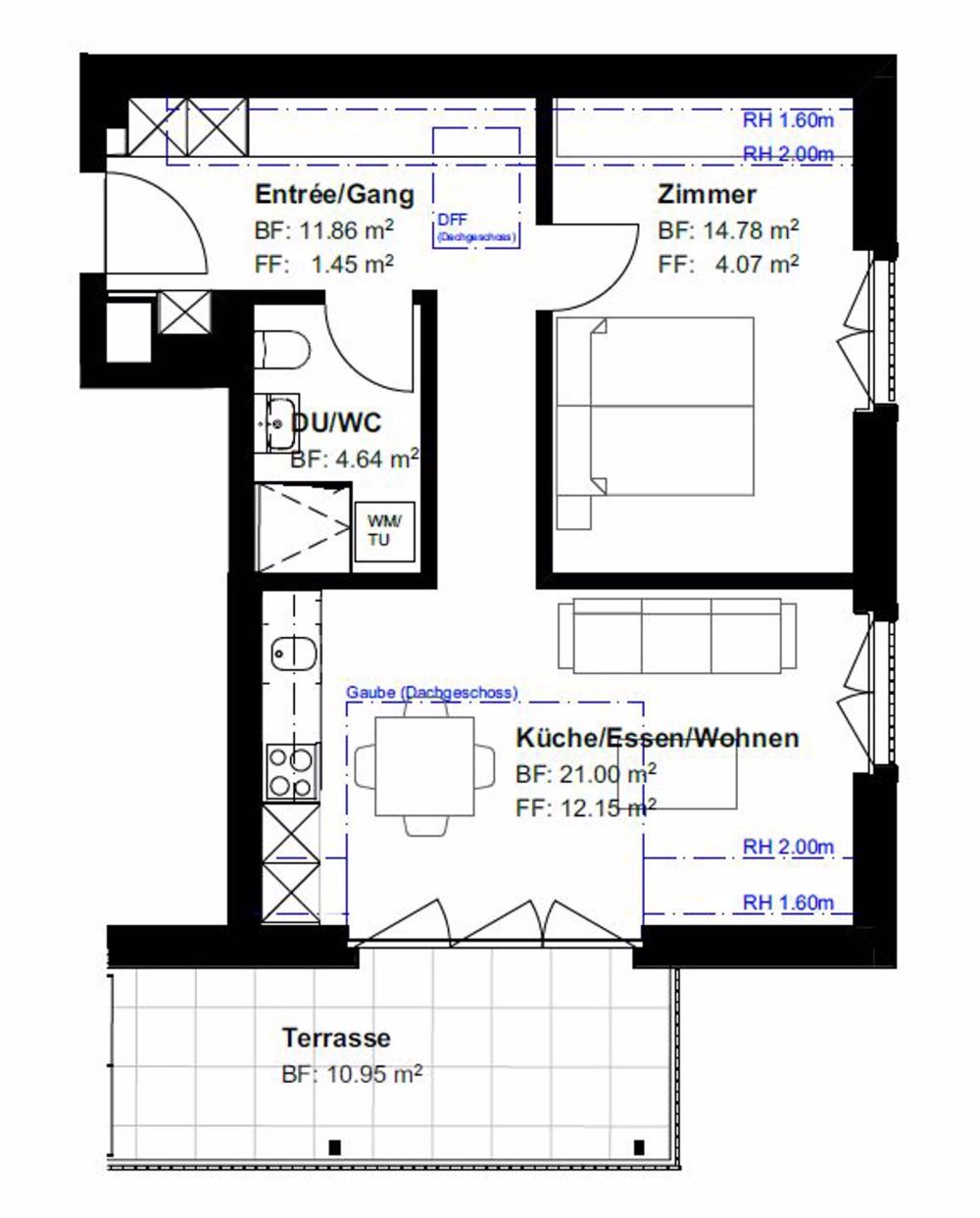 Wohnung im Neubauprojekt «Tgivisuri» - Bild 1