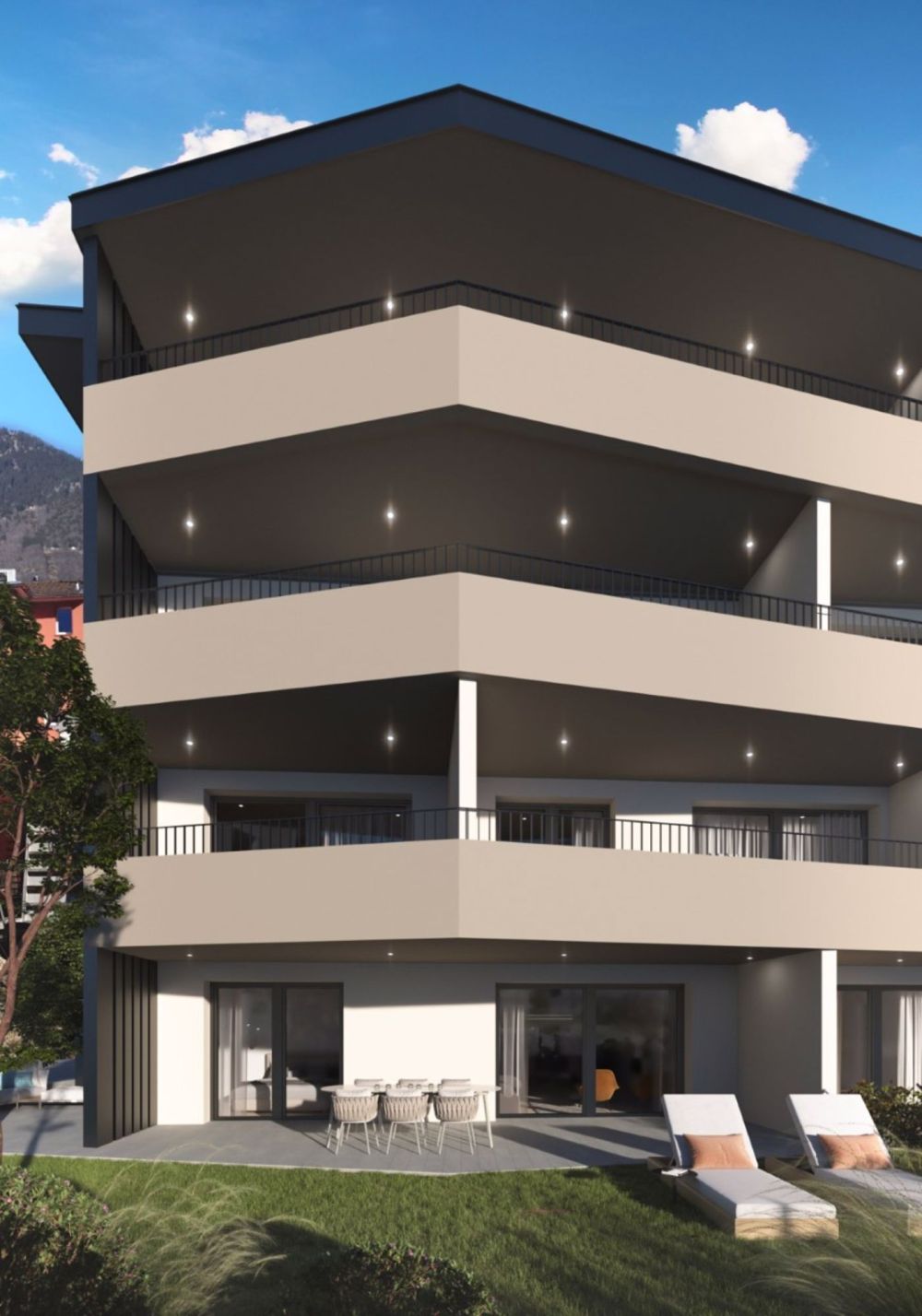 Un appartamento in fase di ultimazione di 4.5 locali al piano terra con giardino privato. - Bild 2