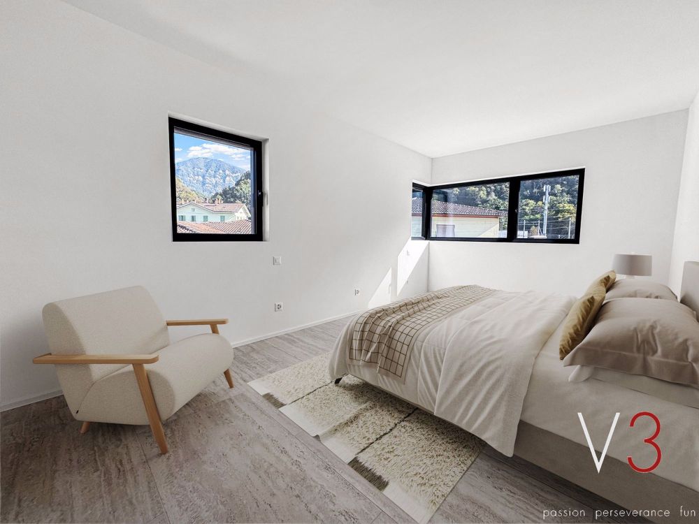 Elegante 4.5 locali al primo piano con terrazza e parziale vista lago - Bild 9