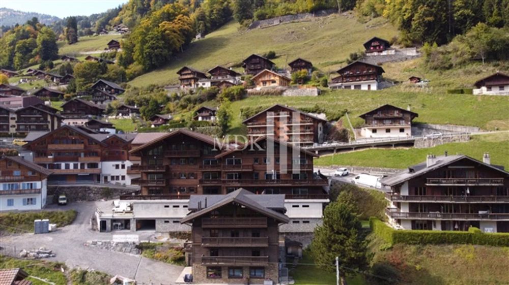 Wunderschöne Duplexwohnung mit Blick auf die Dents du Midi - Bild 11