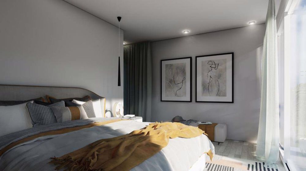 2/4 Verkauft zu ergreifen Schönes Neues Appartement Loggia von 22,65 m² - Bild 7