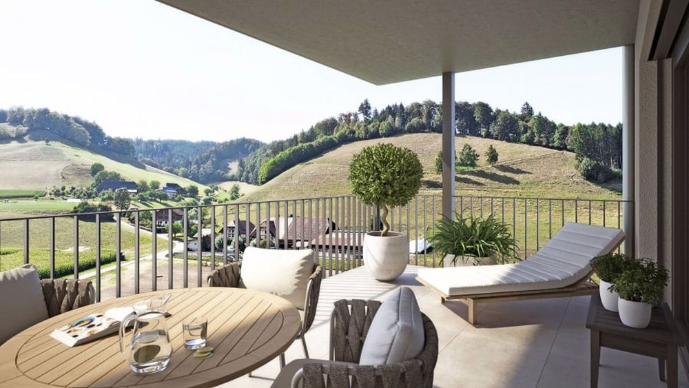 Überbauung Rodacher: 4.5 Zimmer Eigentumswohnung Haus A Dachgeschoss mit Galerie links - Bild 2