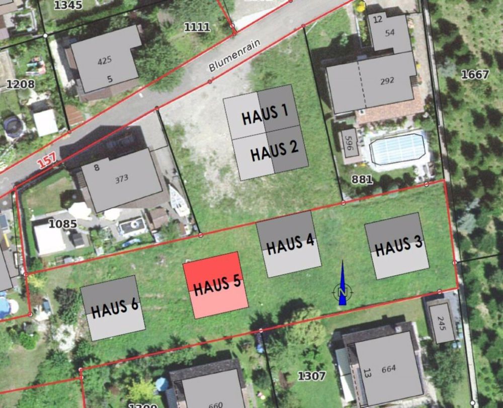Ihr Traumhaus in Othmarsingen: Modernes Einfamilienhaus mit hochwertiger Ausstattung und idyllischem Garten - Bild 1