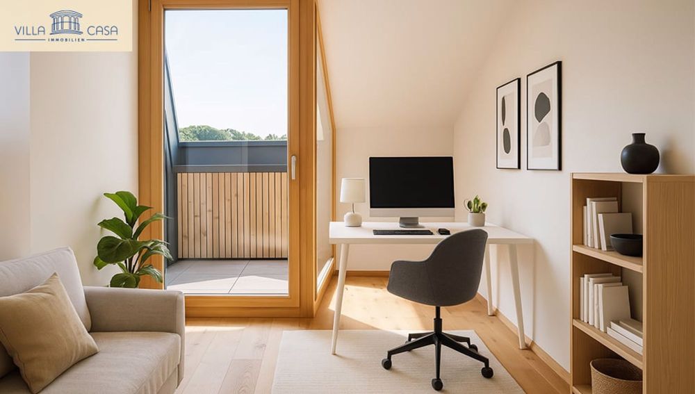 Sonne, Raum & Berge – stilvolle 5½-Zimmer-Dachwohnung für Wohnen & Arbeiten - Bild 6