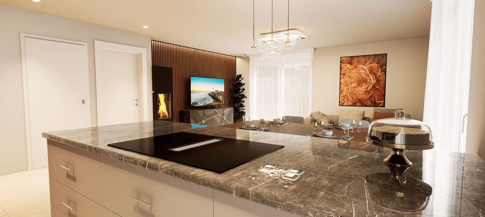 Exklusive Familienwohnung mit grossem Balkon an einer Privatstrasse - Bild 7