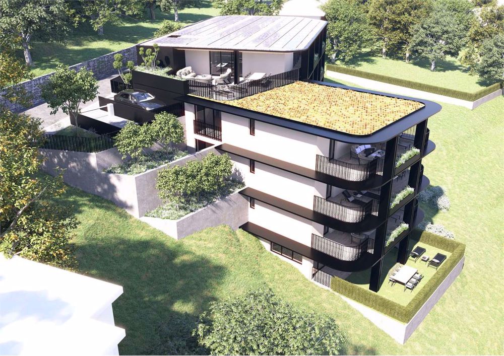 PPP4 - Pregassona: Oase - 5,5 luxuriöse Räume mit bewohnbarer Terrasse - Bild 8