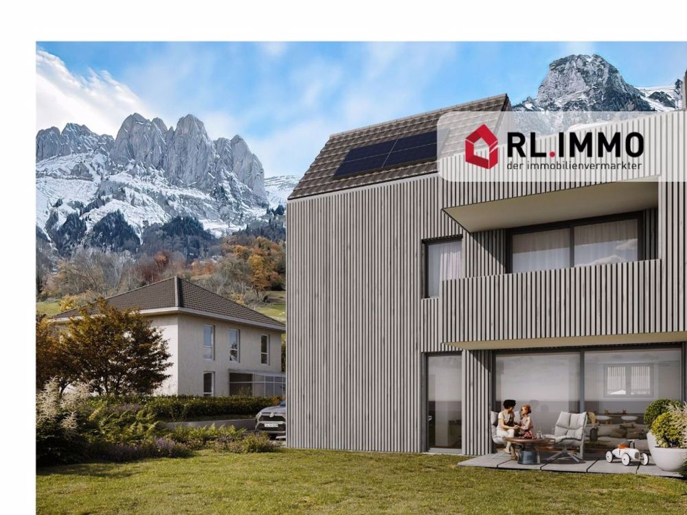 Modernes Reiheneinfamilienhaus in Sax zu kaufen - Titelbild