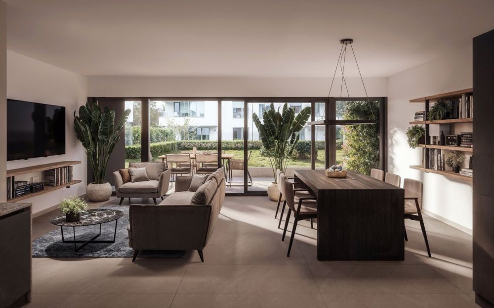 Neue 3.5-Zimmer-Wohnung mit Garten in Giubiasco - Bild 1