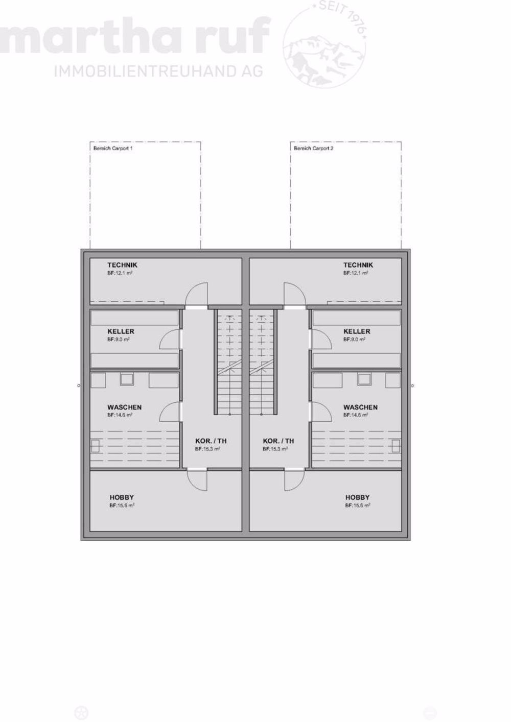 Moderner Neubau: Doppeleinfamilienhaus mit Bergsicht in Toplage - Bild 7