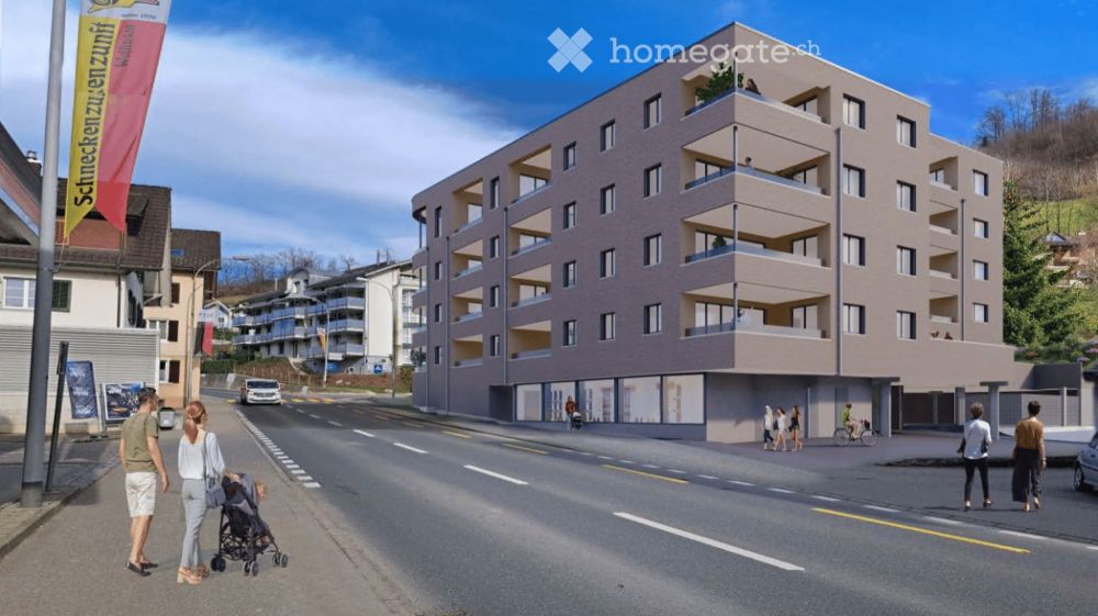 Moderne 3.5-Zimmer-Neubau-Wohnung in Wolhusen inkl. Einstellhallenplatz - Bild 1