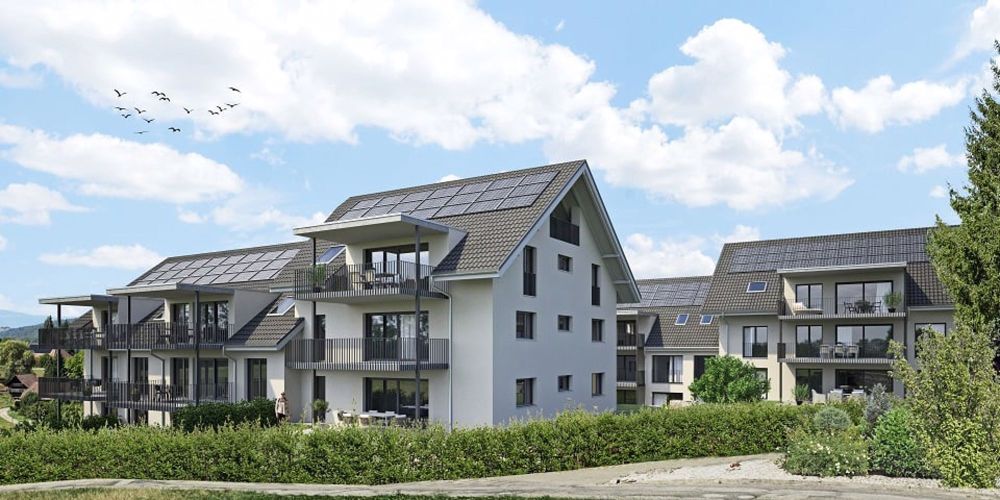 Überbauung Rodacher: 3.5 Zimmer Eigentumswohnung Haus A Obergeschoss mitte - Bild 2