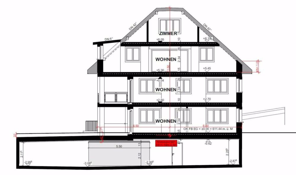 Zu verkaufen 4½ Zi.-Maisonettewhg., an der Maugwilerstrasse 40 in 9552 Maugwil / 150 m2 Wohnfläche (Steuerfuss 9500 Wil) - Bild 8