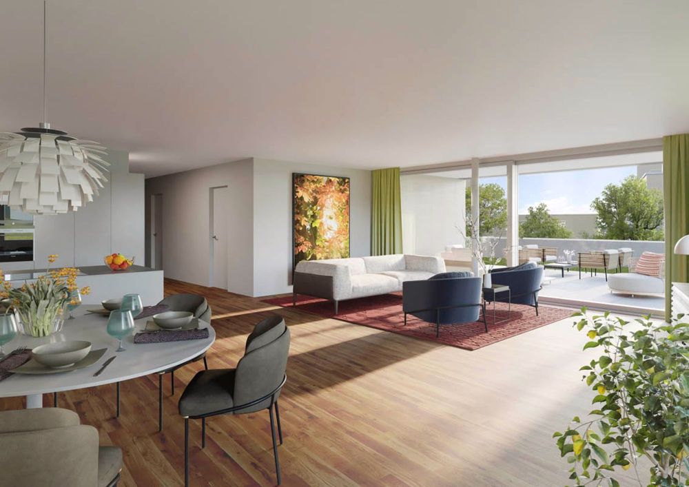 Stadt Wil - 3.5-Zi.-Wohnung im 1. OG - Visualisierung