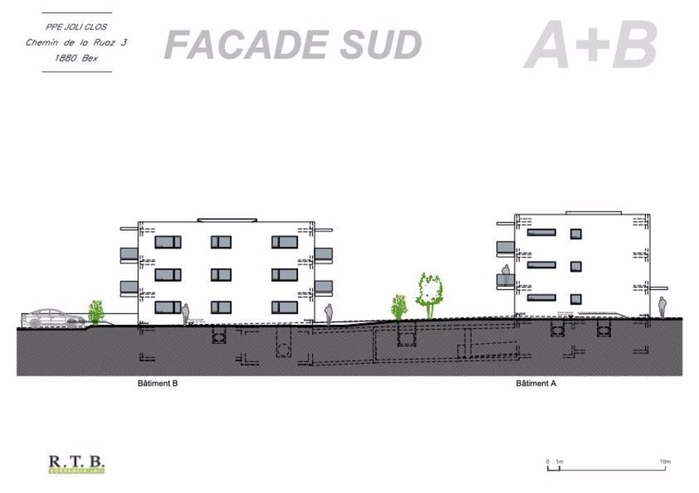 Wohnung 3,5 Zimmer (Einheit 10) im 1. Stock in Bex - Bild 12