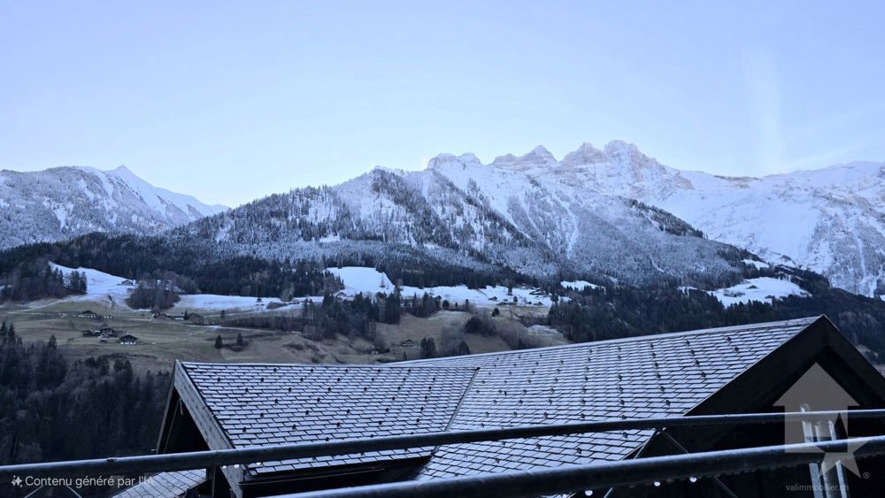 Val d'Illiez, superbe duplex de 182 m2 avec bureau pro - Bild 4