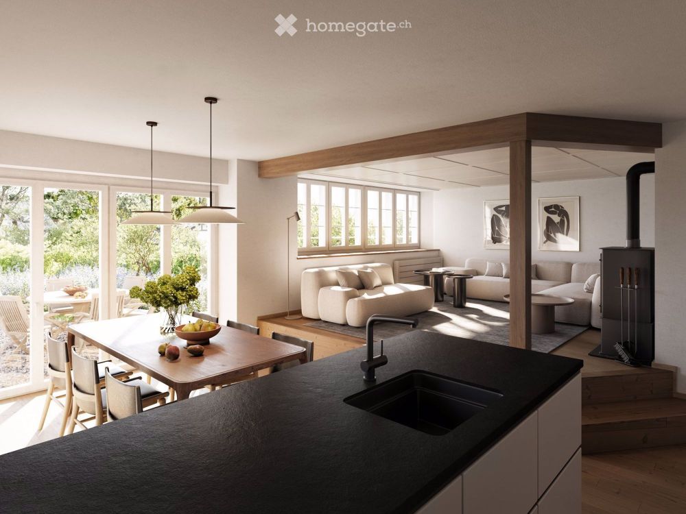 Einmaliges Neubauprojekt: aus totalsaniertem Bauernhaus werden zwei Doppeleinfamilienhäuser - Bild 2