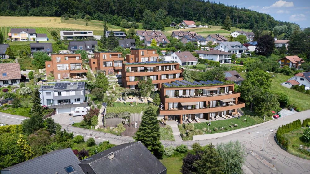 «La Vina» Buchs ZH - Modernes Wohnen mit Aussicht - Aussenansicht
