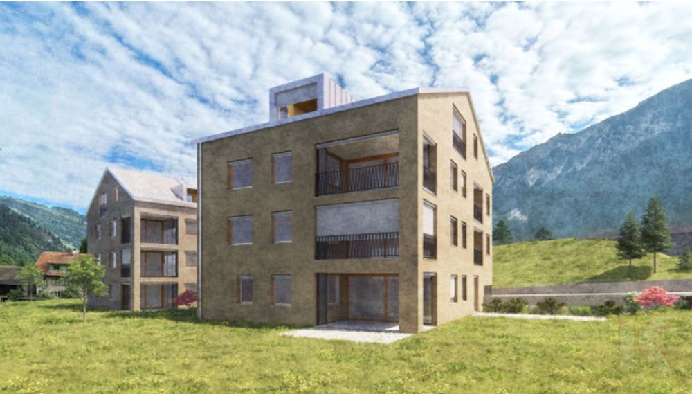 Neubau Quadra Haus A- Andeer- 3.5 Zi- Dachwohnung ERSTBEZUG - Bild 1