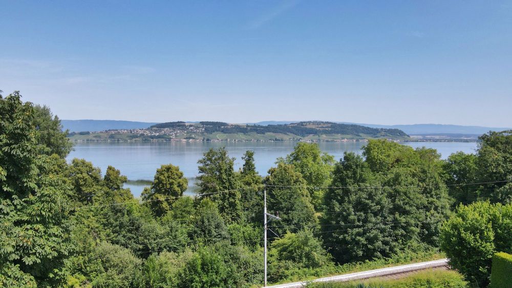 Familienvillen mit 5.5 Zimmern und Seeblick in Meyriez - Vue sur le lac
