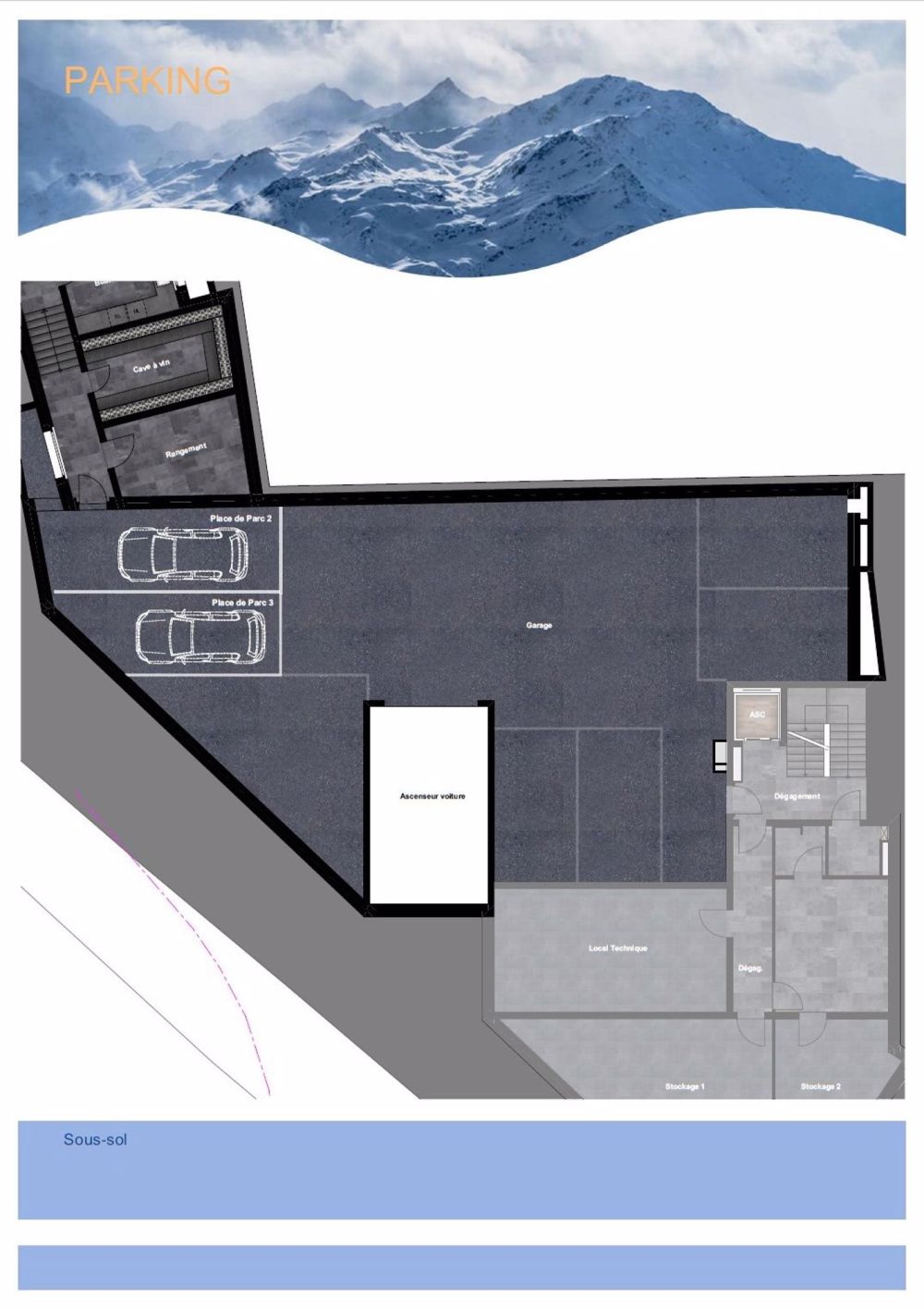 CHAPERON ROUGE - Plan Parking
