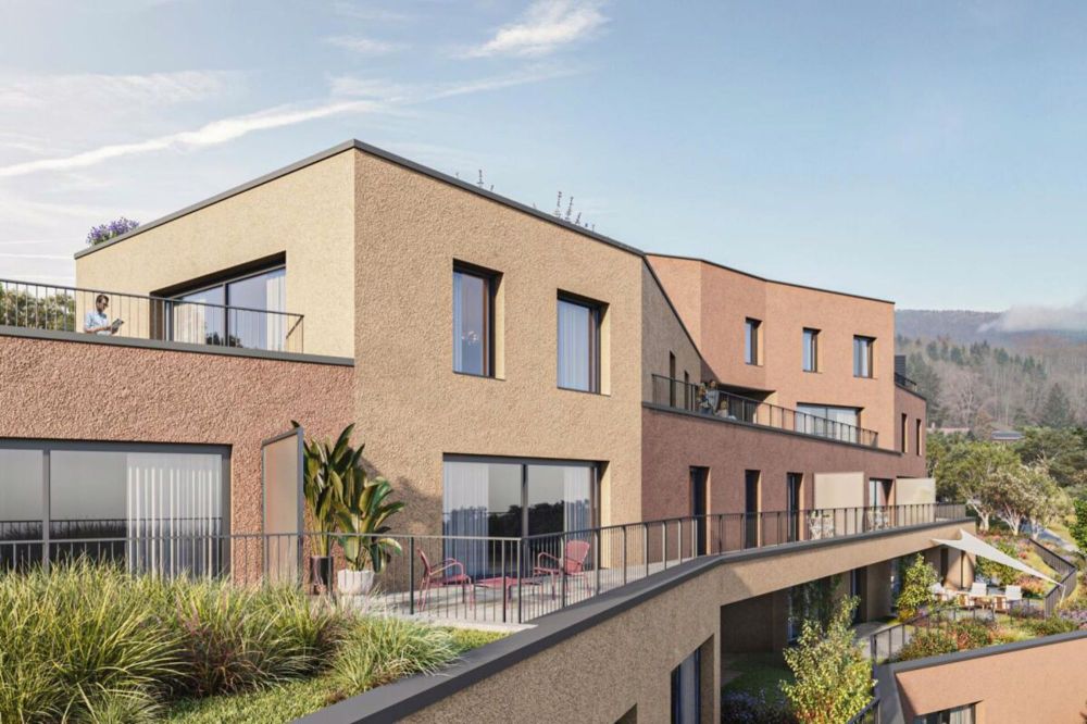 Schöne neue 3,5-Zimmer-Wohnung mit großer Terrasse und Aussicht - Bild 8