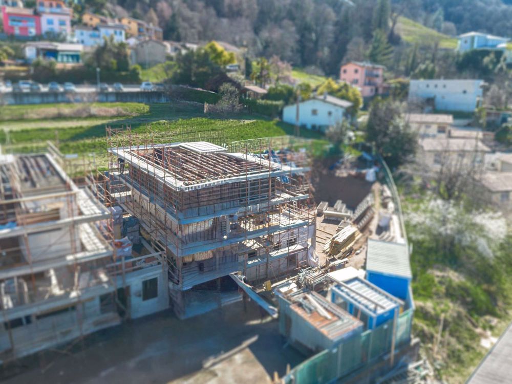 Casa unifamiliare in costruzione a Davesco - Bild 2