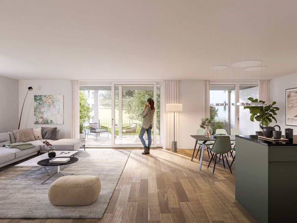 Top 4.5-Zimmer Etagenwohnung mit Wohnbereich auf 53m2 - Bild 1