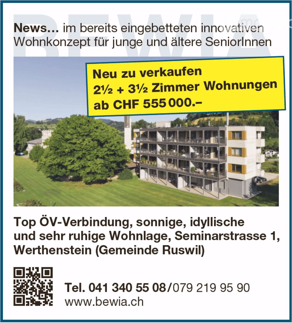 Eigentumswohnungen in Ruswil / Werthenstein (Erstbezug) - Bild 1